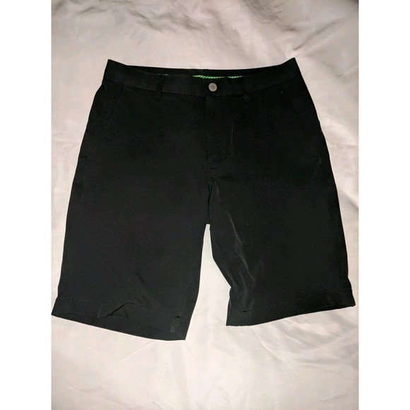 Bonobos Golf Shorts 31 X 10  Gray Vented Zippered Pockets - Picture 12 of 16